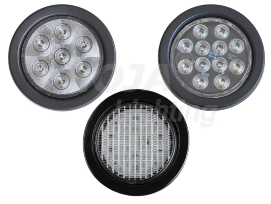Back-up Light, 4 inch Round LED led round back up lights