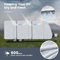 Baru rip-stop rv cover trailer perjalanan windproof sesuai