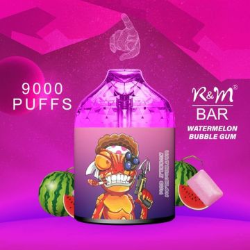 R&M Mesh Coil Disposable Vape Device 9000puffs 15ML