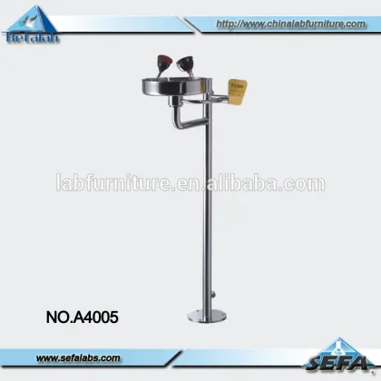 HIGH QUALITY Floor Type Eye Washer Stainless Eye Washer