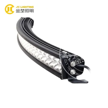 90W/120W/270W single row curved 12V Cree LED light bar mounting bracket/big reflector brighter 10W LED light bar