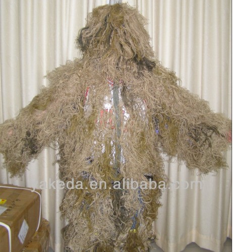 Durable Forest Product/Mesh Lining Camo Ghillie Suit for Hunting