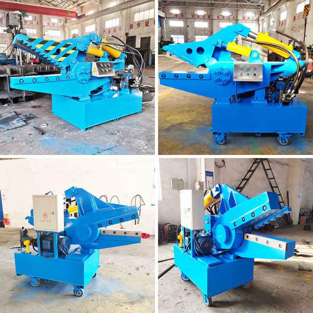 Integrated Copper Scrap Crocodile Shear