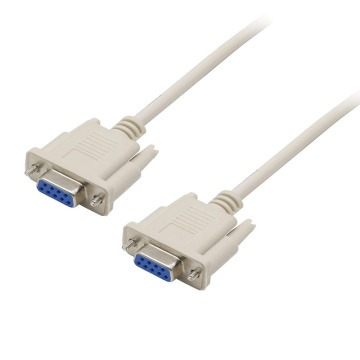 5ft DB9 Female to Female RS232 Cross Connection Extension Cable