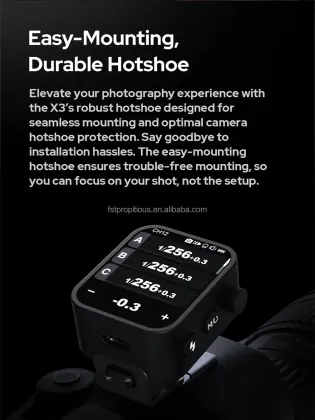 GODOX 2.4G Wireless Flash Trigger TTL OLED Touchscreen for Multiple Cameras