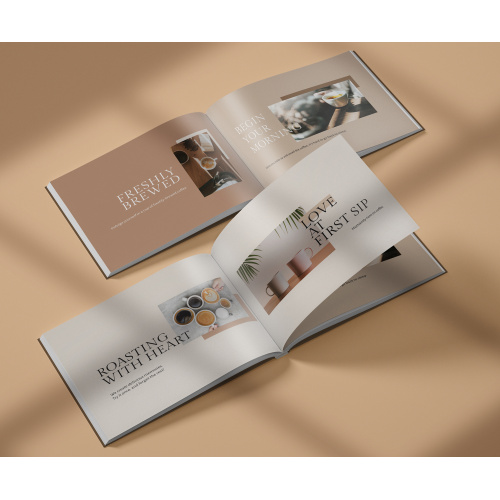 Customizable advertising brochure design