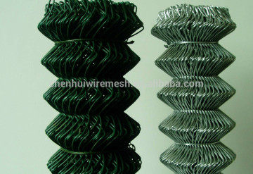 high quality pvc cocted wire chain link fence