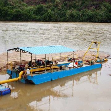 China Manufacturer Simple Sand Jet Suction Mining Dredger Machine for River Dredging