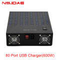 Estación de carga USB de 80 puertos 600W