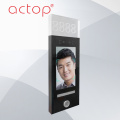 2021Actop Hot Sale Hotel Doorplate con cámara