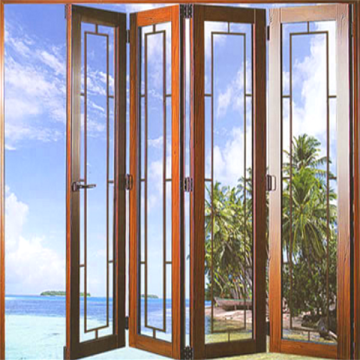 Aluminium Folding Windows dengan Skrin Fly Invisible