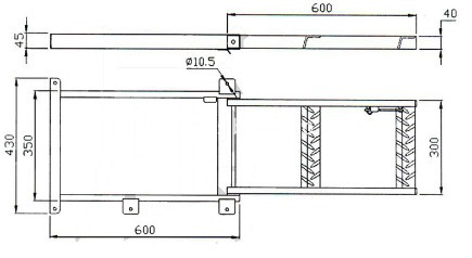 Fold Up Bed Ladder GL-16217C