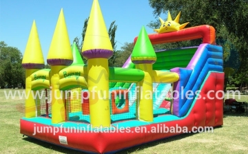 Crazy good quality Inflatable Slide Bounce Castle CE air blower