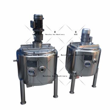 Wenzhou Factory Stainless Steel 304 Electric Heating Melting Tank with Wheels