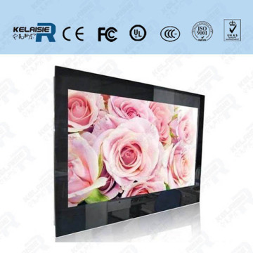 differet size and high quality touch magic waterproof mirrror tv for beauty salon