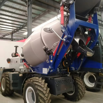 Cubic Meters Concrete Mixer Truck with Solid Rubber Wheels