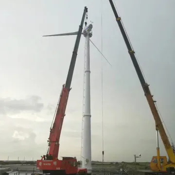 200KW Horizontal axis wind turbine HAWT Generator