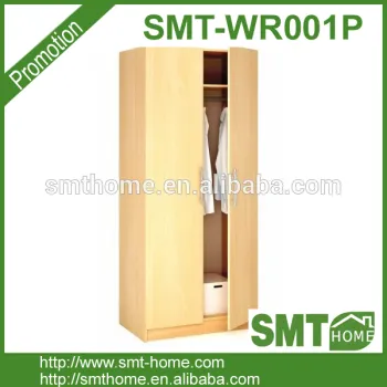 2 door MDF bedroom MFC wardrobe