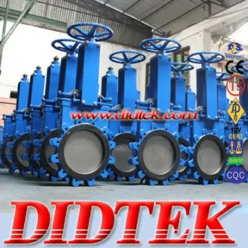 DIDTEK SLURRY KNIFE VALVE