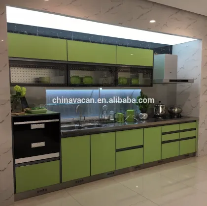 2017 new guangzhou stainless kitchen cabinet