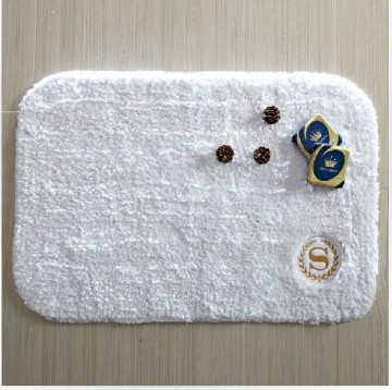100% cotton bath mat, bath rug