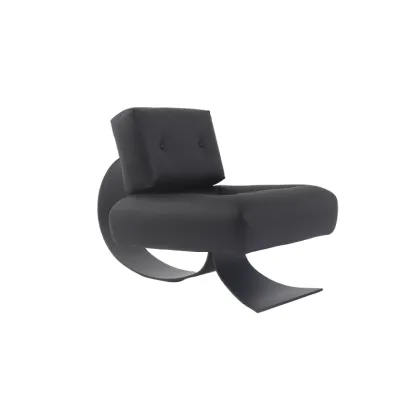 Oscar Niemeyer Alta Modern Lounge Chair Replica