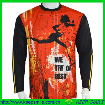 Sublimation Pritning Long Sleeve T-Shirt