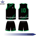 V Neck Custom Sublimated Basketball Jersey