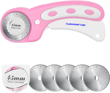 YUHANG 45mm Rotary Cutter with 5 Extra Blades