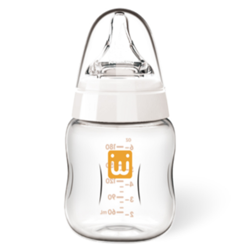 Botol Keperawatan Bayi Wide Neck Glass Feeding Bottle