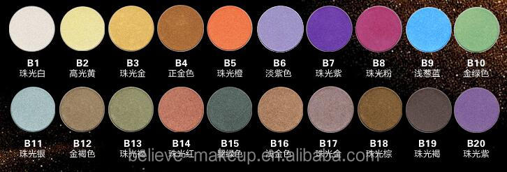 Fashion Color Lidschatten-Palette