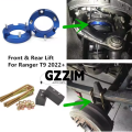 Ranger 2023 T9 Kuinua Kit 2 "Mbele ya Mshtuko wa mbele Spacer Nyuma Aluminium