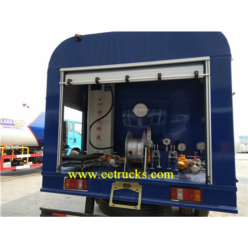 SINOTRUK 3000 Gallon LPG Cylinder Filling Trucks