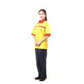 Lapangan Minyak Coverall Lengan Pendek Kemeja tahan api