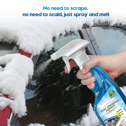 Custom Car Cleaning Product: Glass Snow Melting Spray - Deicing Agent