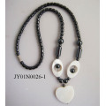 Hematite pearl Shell Necklace