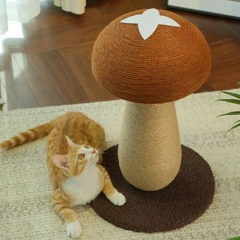 mushroom cat tree