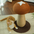 Natural Fiber Mushroom Cat Scratcher Eco-Friendly toy
