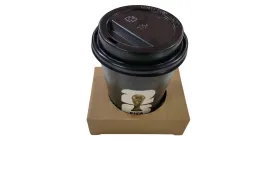 paper cup holder with 1 cups