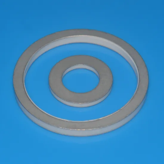 High Precision Alumina Ceramic Ring With Metallization