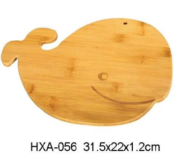 Papan Pemotong Buluh Novelty Dengan Bentuk Paus