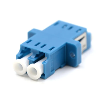 Custom LC / PC Singlemode Duplex Fiber Optic Adapters in Factory
