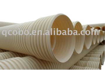 PVC-U double wall corrugated pipe