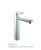 Amico Square Design Single Handle Basin Faucet