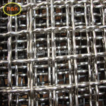 The most popular galvanized crimped wire mesh stone mining screen mesh factory
