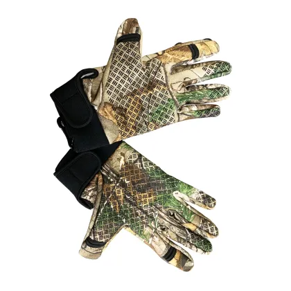 BJ Outdoor Hunting Camo Gloves for Men