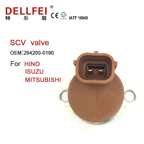 Válvula de control de succión SCV 294200-0190 para Hino Isuzu