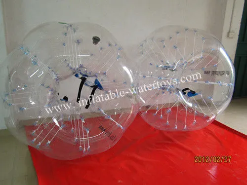 Custom Made Durable Colorful Pvc 1.2m Pvc Inflatable Bumper Ball For Kids