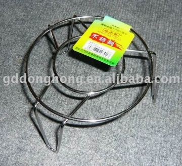 3 inch height stainless steel steamer