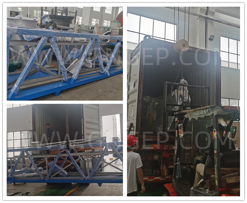 sludge dewatering machine